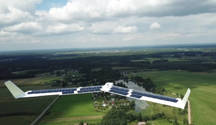 VGTU sukonstruotas pirmasis lietuviškas bepilotis orlaivis, varomas saulės energija